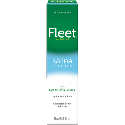 Fleet Fleet Laxative Saline Enema (4.5 Fl Oz / 133 mL) Health & Beauty