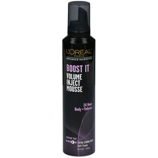 L'Oreal L'Oreal Paris Advanced Haircare Volume Inject Mousse Boost It Extra Strong Hold Hair Care