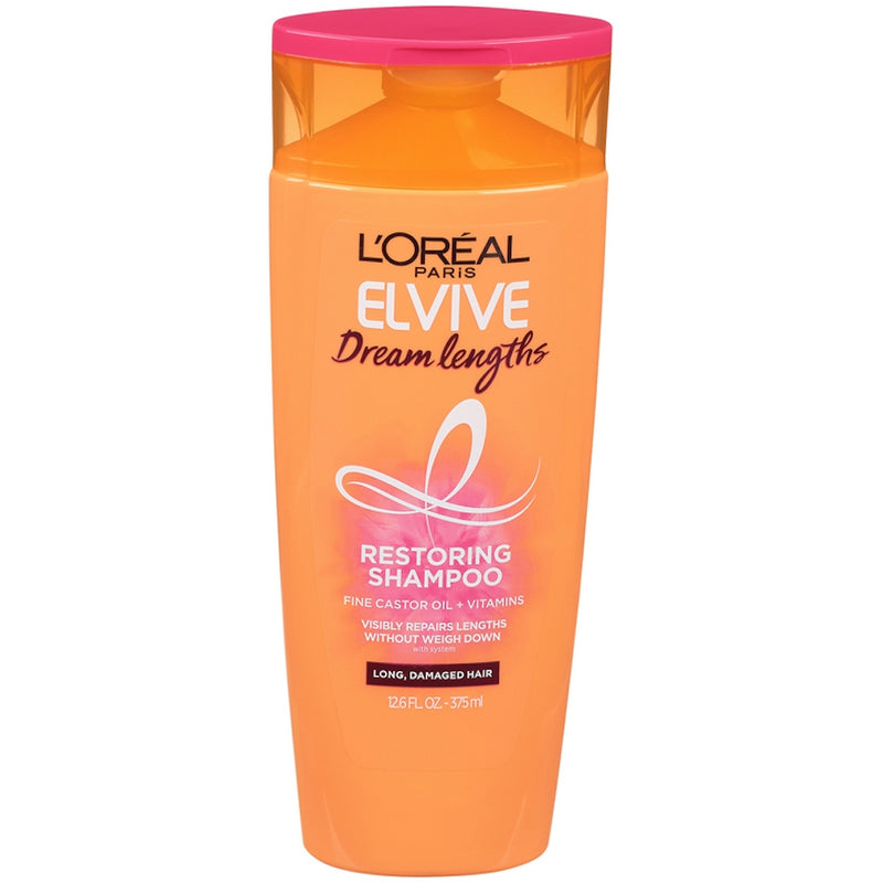 L'Oreal L'Oreal Paris Elvive Dream Lengths Restoring Shampoo For Long Damaged Hair, 12.6 Fl Oz Shampoo