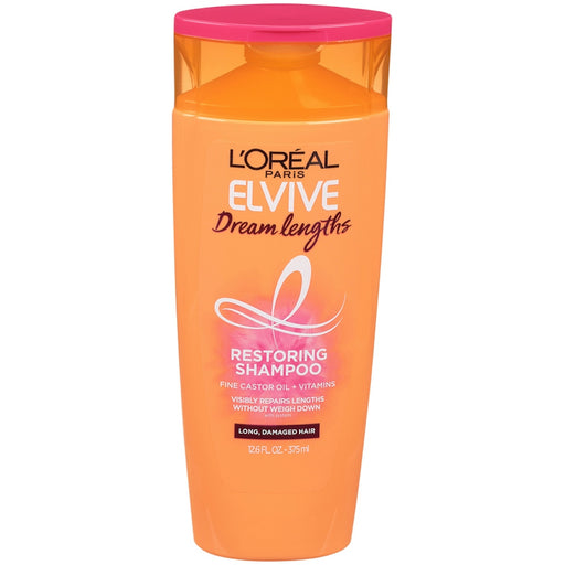 L'Oreal L'Oreal Paris Elvive Dream Lengths Restoring Shampoo For Long Damaged Hair, 12.6 Fl Oz Shampoo