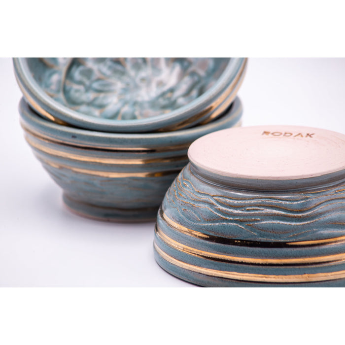 Rodak Ceramics - Ocean Mist Shave Bowl
