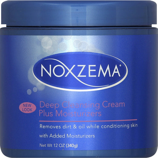 Noxzema Noxzema Classic Clean Moisturizing Plus Cleansing Cream All Skin, 12oz Health & Beauty