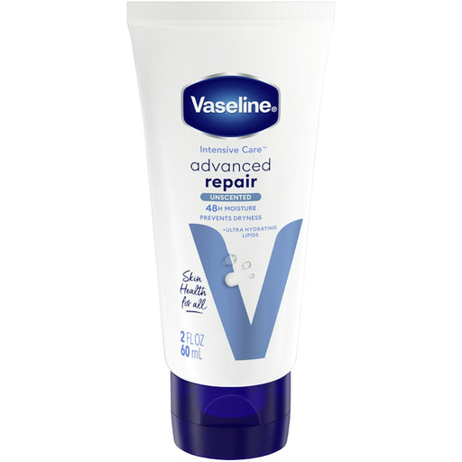 Vaseline Vaseline Intensive Care Hand And Body Lotion Advanced Repair Unscented, 2 Oz Lotion & Moisturizer