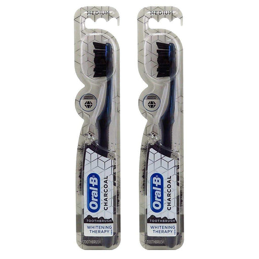 Oral-B Oral-B Toothbrush Charcoal Medium Whitening Therapy Toothbrushes