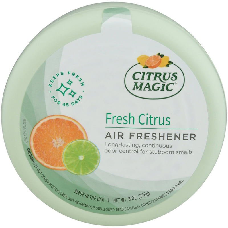 Citrus Magic Citrus Magic Fresh Scent Air Freshener 8 Oz Solid Air Fresheners White Smoke