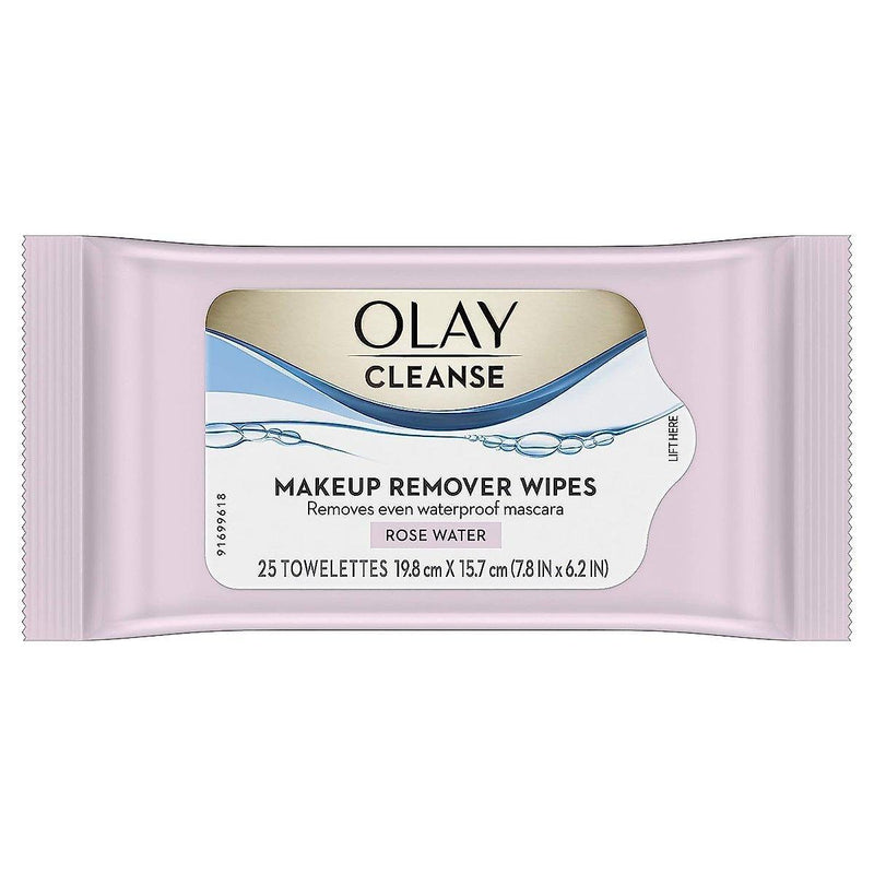 Olay Olay Cleanse Rose Water Makeup Remover Wipes Makeup Removers