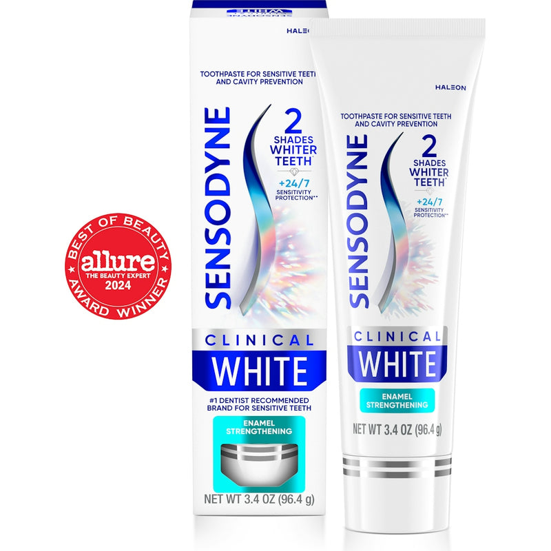 Sensodyne Sensodyne Clinical White Enamel Strengthening Toothpaste, 3.4 Oz Toothpaste