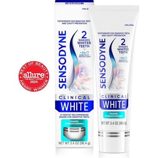 Sensodyne Sensodyne Clinical White Enamel Strengthening Toothpaste, 3.4 Oz Toothpaste
