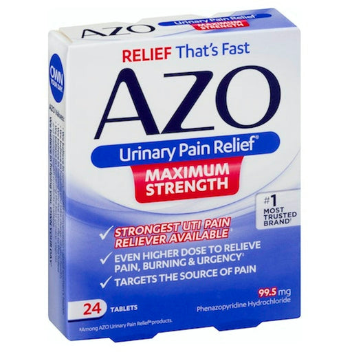 AZO AZO Urinary Pain Relief, Maximum Strength, Tablets Health & Beauty