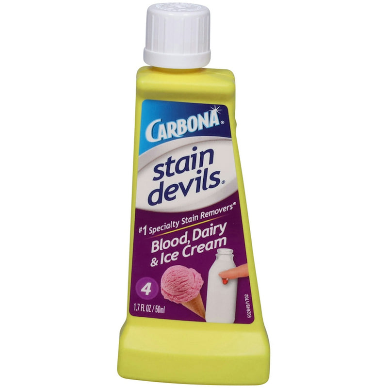 Carbona Carbona Stain Devils Blood, Dairy & Ice Cream Spot Remover 1.7 Fl. Oz. Squeeze Bottle Pet Odor & Stain Removers