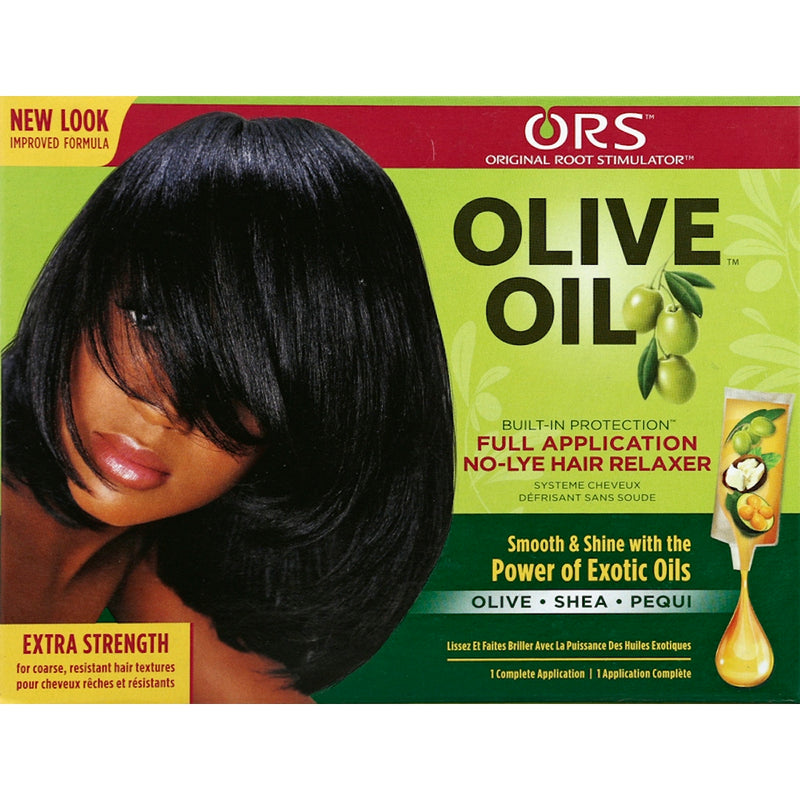 ORS ORS Olive Oil Built In Protection No Lye Extra Strength Hair Relaxer Kit Hair Care