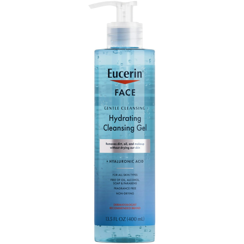 Eucerin Eucerin Cleansing Gel, Hydrating, Face 13.5 Fl Oz Skin Care