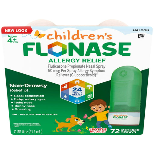 Flonase Flonase Children's Allergy Nasal Spray - Relief Full Prescription Strength, 72 Sprays, 0.38 Fl Oz Health & Beauty
