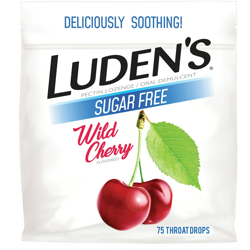 Luden's Luden's Throat Drops, Sugar Free, Wild Cherry Health & Beauty
