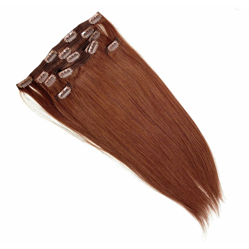 VIP Extensions VIP Clip Extensions/ Silky Straight - 18" - ClipeX system Hair Extension