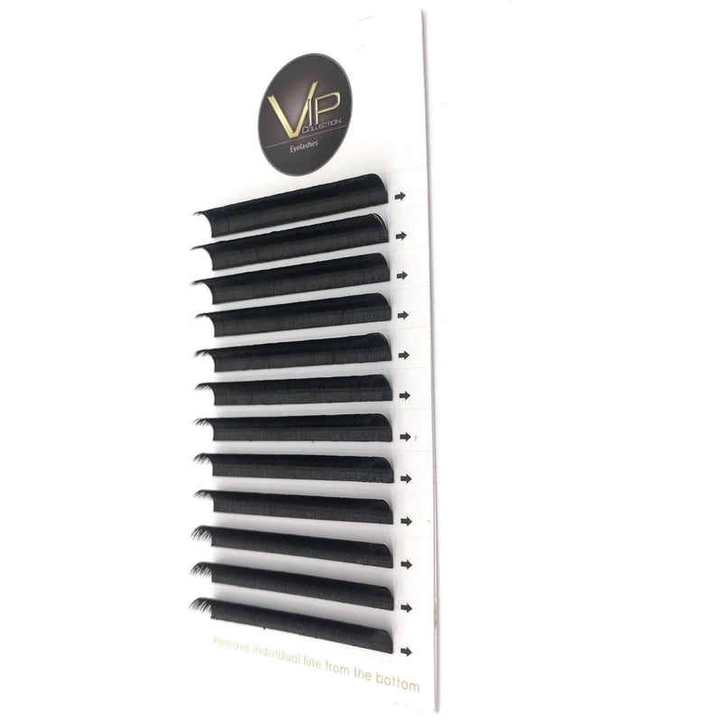 VIP Extensions VIP Quick Fan Lash Extensions - 12 lines 0.07 D Curl Lashes Extensions