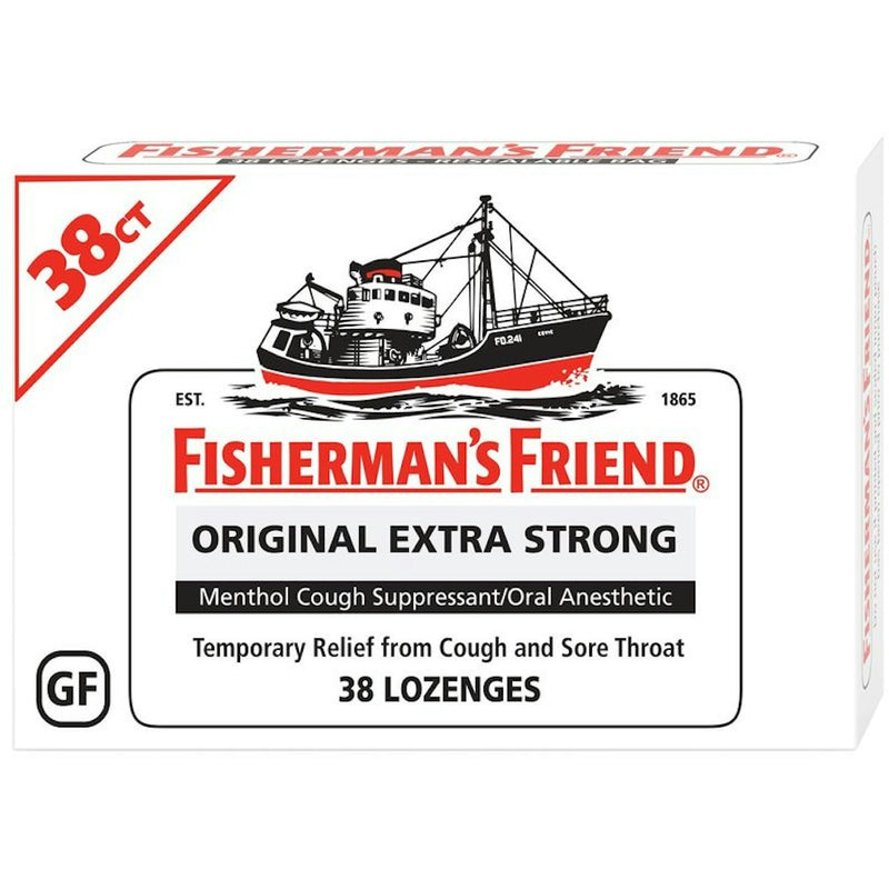 Fisherman's Friend Fisherman's Friend Fishman's Menthol Cough Suppressant, Original Extra Strong Health & Beauty