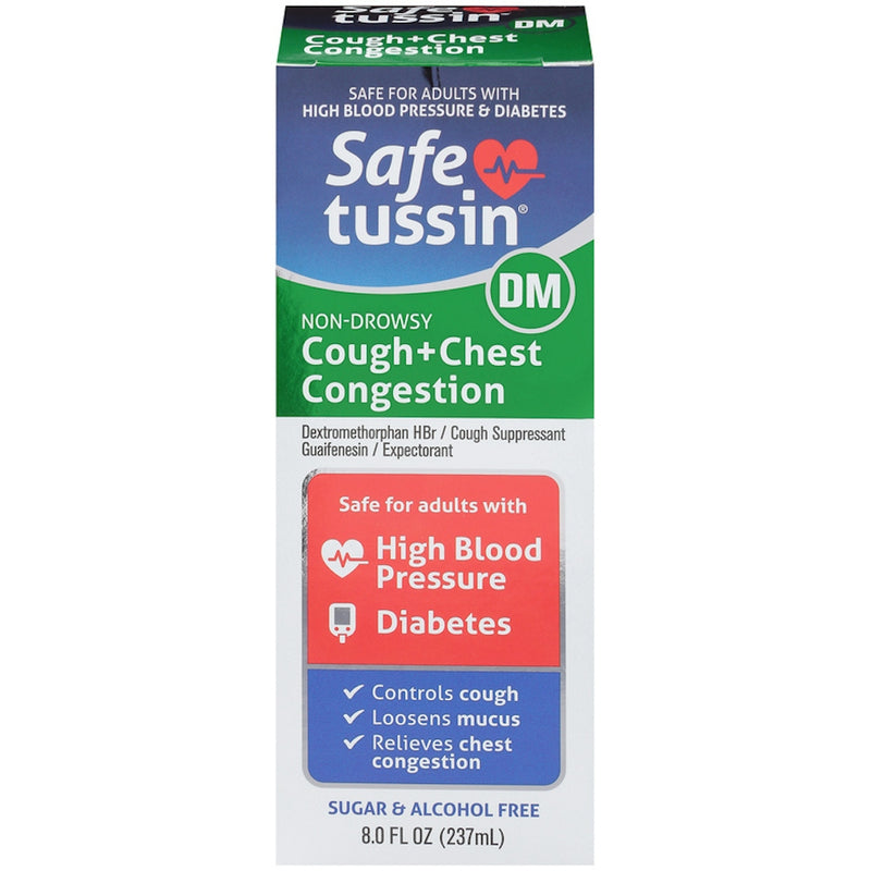 Safetussin Safetussin Cough + Chest Congestion, DM, Non-Drowsy Health & Beauty Lavender