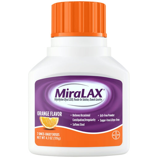 MiraLAX MiraLAX Laxative Orange Personal Care
