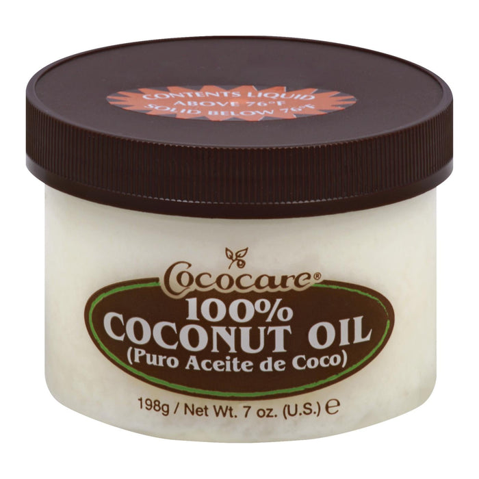 Cococare 100% Coconut Oil - 7 Oz -Pack of 2