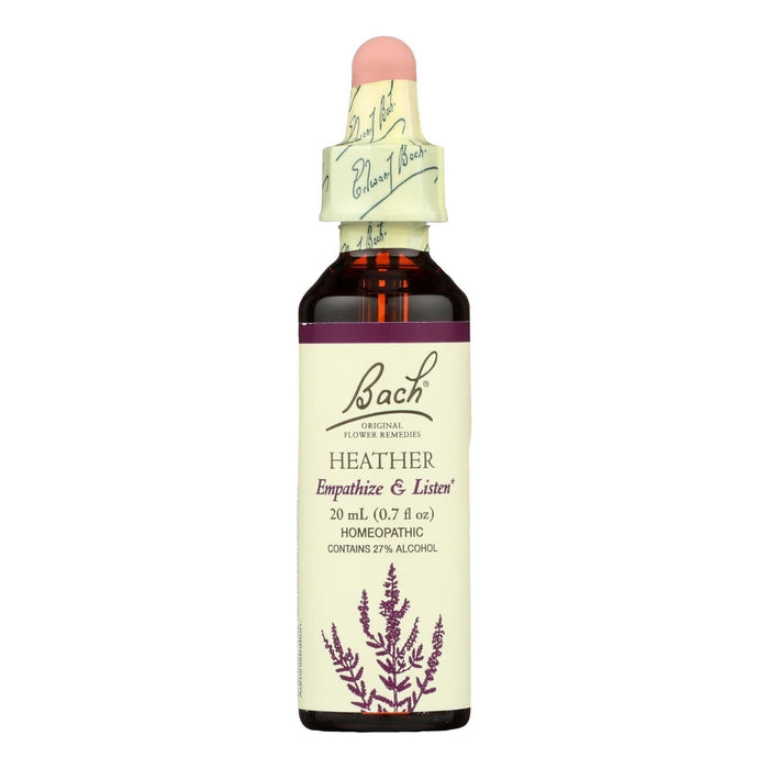 Bach Flower Remedies Rescue Remedy - Heather Floral Spray, 0.7 Fl Oz