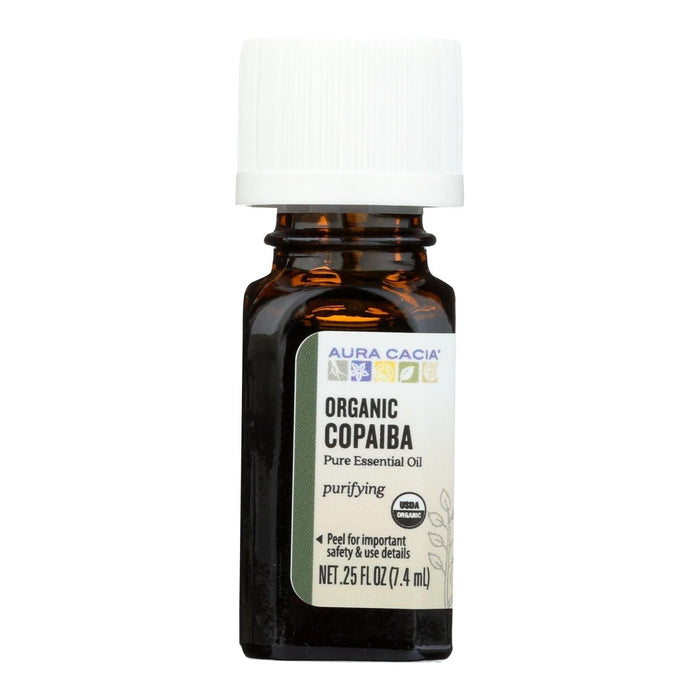 Aura Cacia Copaiba Essential Oil - 0.25 Fl Oz