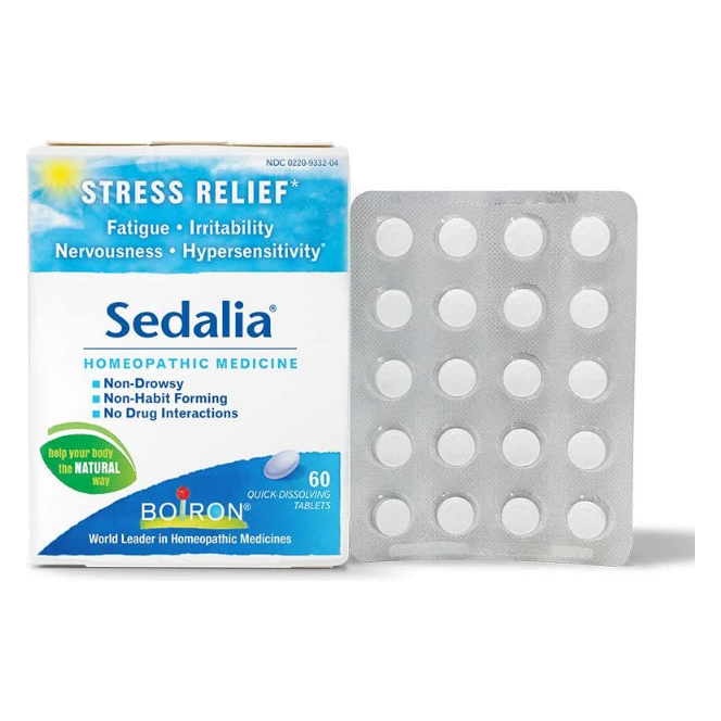 Boiron Sedalia Stress Relief 60 Tablets