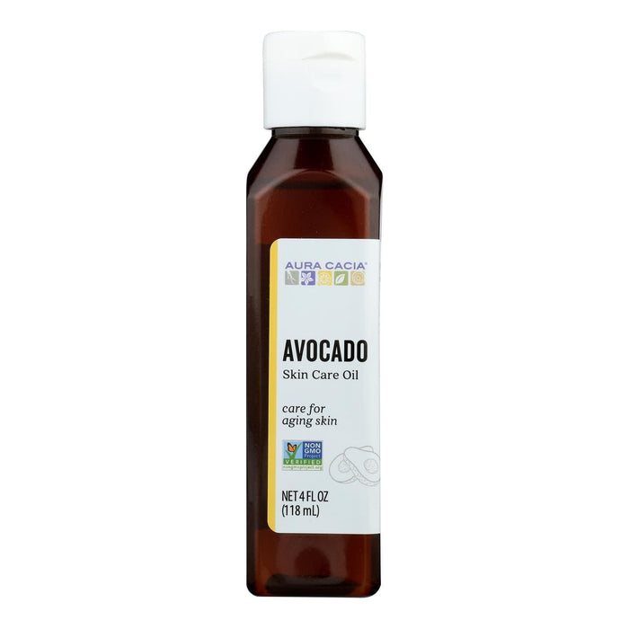 Aura Cacia Avocado Oil for Natural Skin Care (4 Fl Oz)