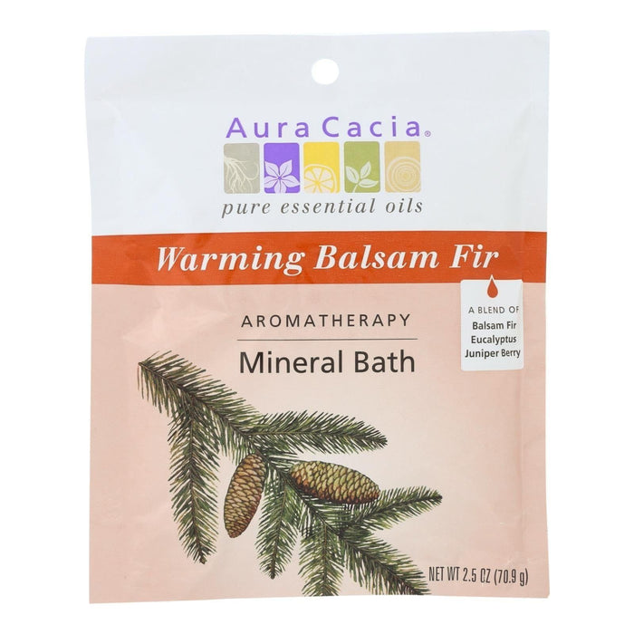 Aura Cacia Soothing Heat Aromatherapy Mineral Bath - 2.5 Oz (Pack of 6)