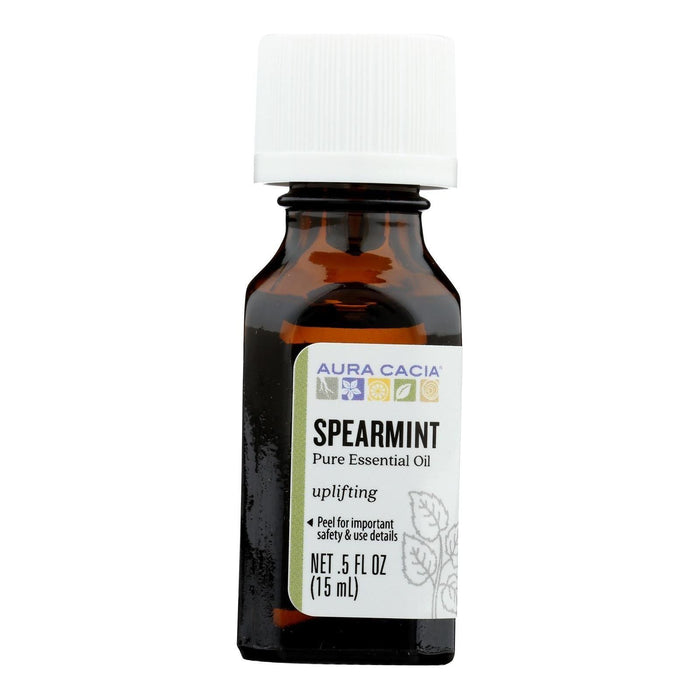 Aura Cacia Essential Oil Spearmint - 0.5 Fl Oz