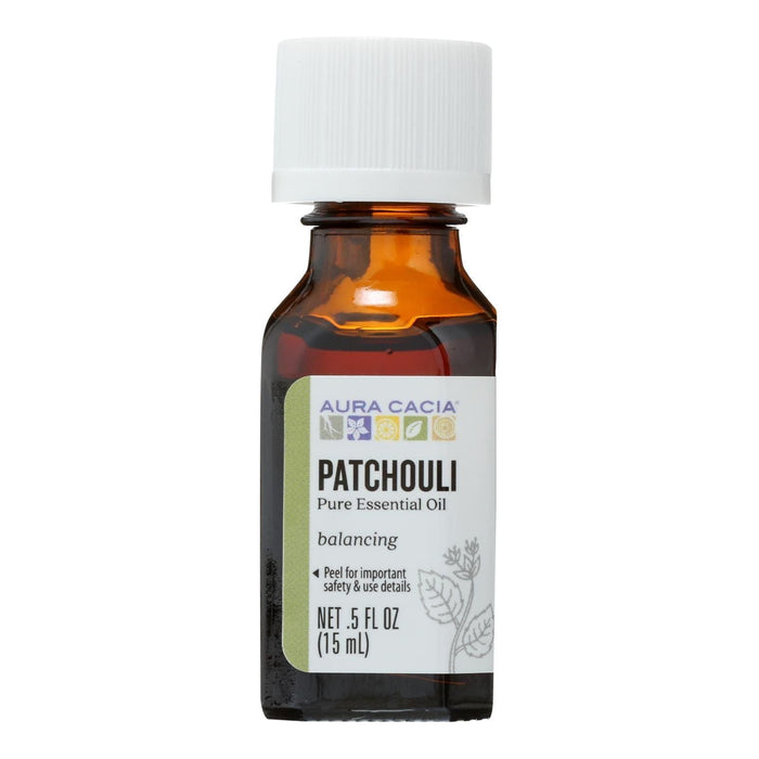 Aura Cacia Patchouli Pure Essential Oil, 0.5 Fl Oz