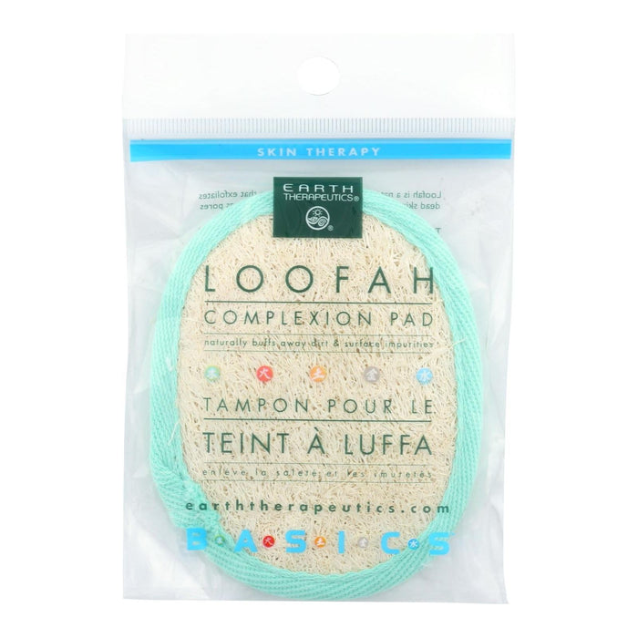 Cozy Farm - Earth Therapeutics Natural Exfoliating Loofah Complexion Pad 12 Count