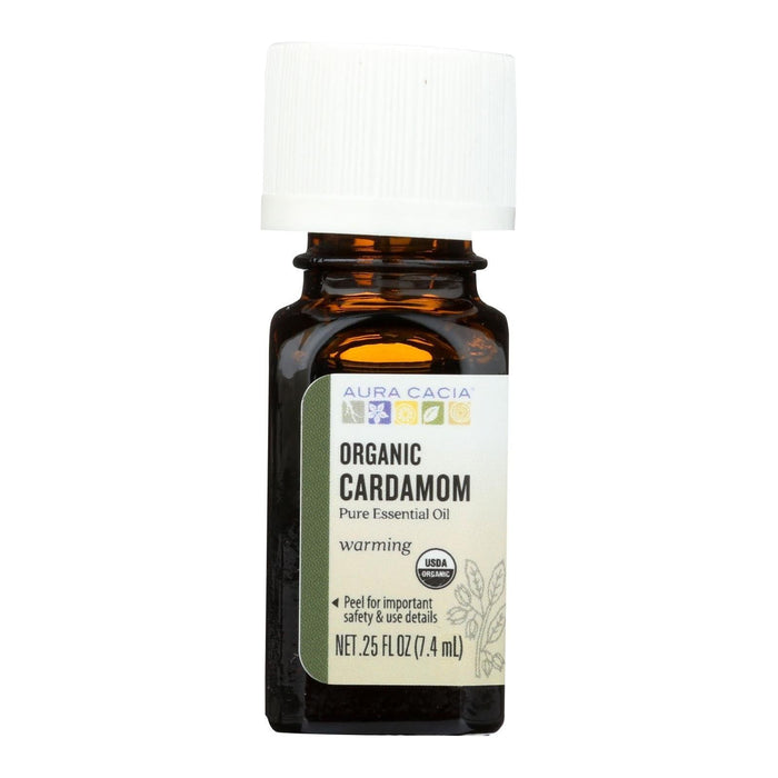 Aura Cacia Cardamom Essential Oil - 0.25 Fl Oz