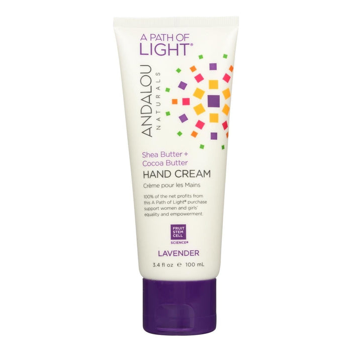 Andalou Naturals Hand Cream Lavender Shea (Pack of 3.4 Fl Oz)