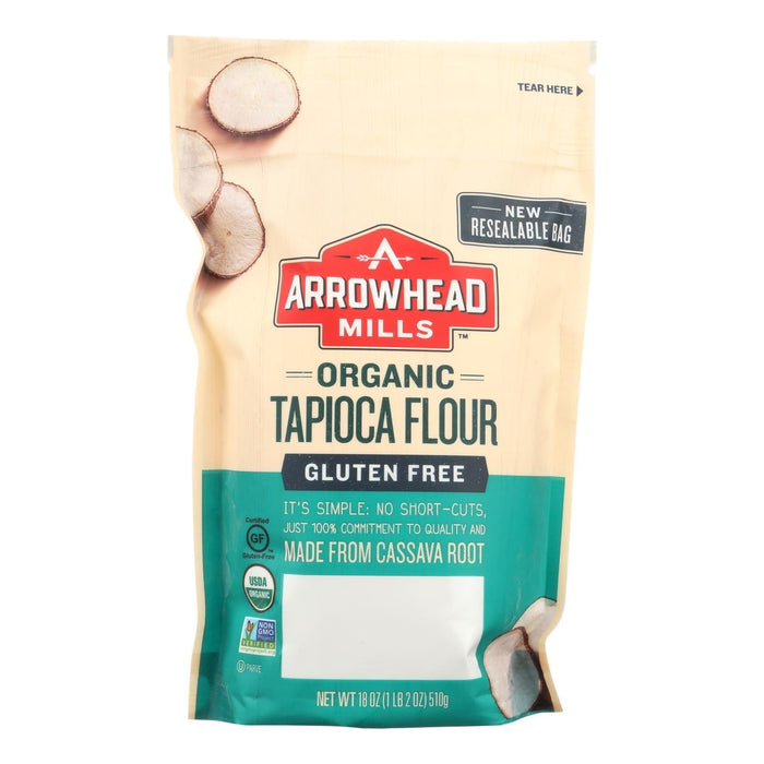 Arrowhead Mills Organic Tapioca Flour (Pack of 6) - 18 Oz.
