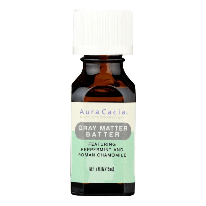 Aura Cacia Gray Matter Batter Essential Oil, 0.5 Fl Oz