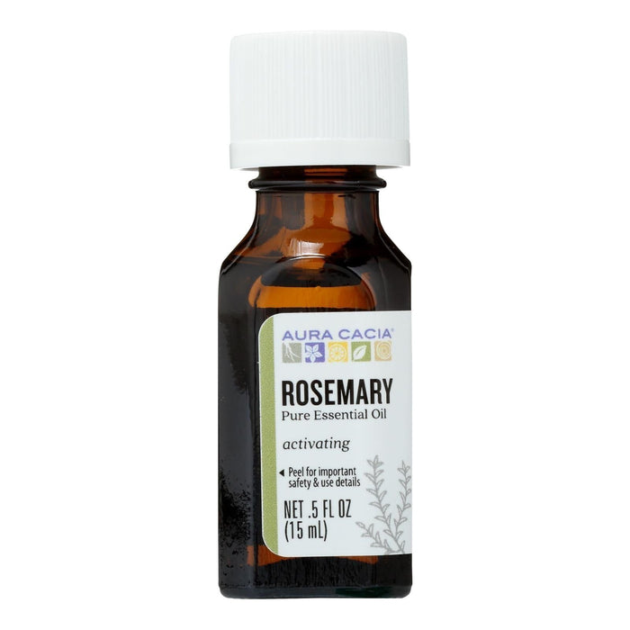 Aura Cacia Rosemary Essential Oil, 0.5 Fl Oz