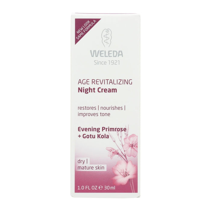 Weleda Age Revitalizing Night Cream - Evening Primrose (1 Oz.)