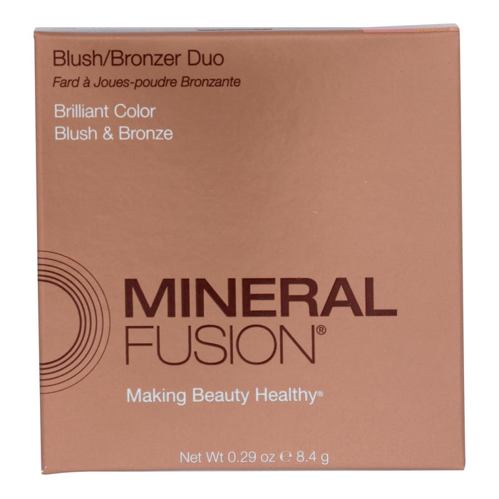 Cozy Farm - Mineral Fusion Blonzer Blush & Bronzer Duo - 0.29 Oz