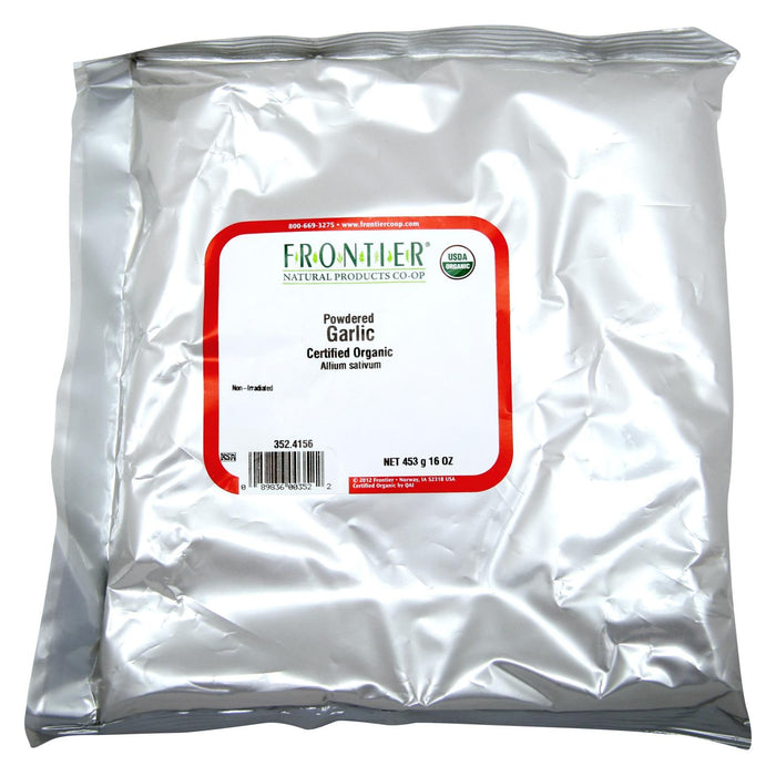 Cozy Farm - Frontier Herb - Organic  Garlic Powder, 1 Lb Single Bulk Item