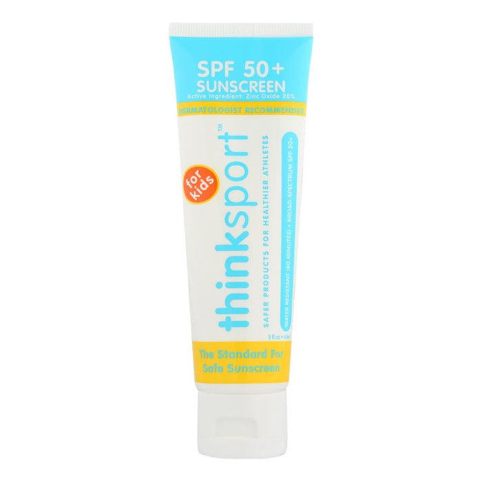 Cozy Farm - Thinksport Mineral Kids Sunscreen - Safe And Effective, Spf 50+, 3-Pack