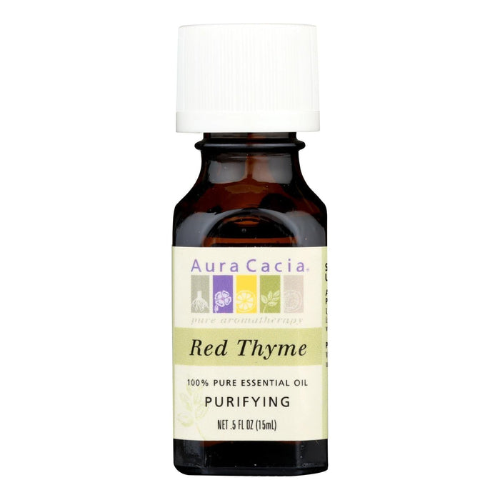 Aura Cacia Red Thyme Essential Oil (0.5 Oz.)