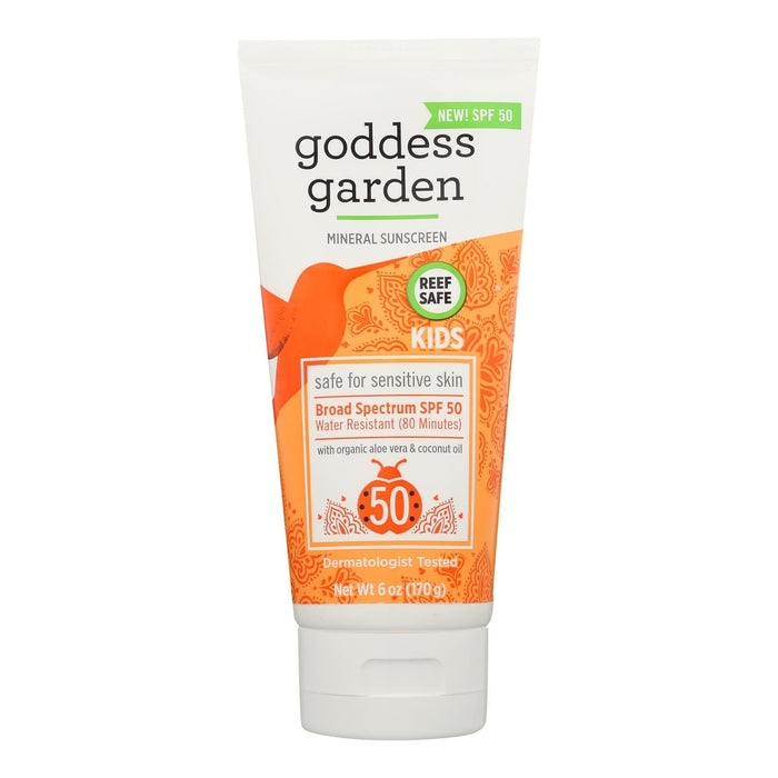 Cozy Farm - Goddess Garden Kids Natural Sunscreen Spf50, 6 Oz.