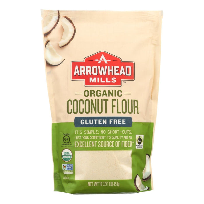 Arrowhead Mills Organic Coconut Flour (Pack of 6 - 16 Oz.)