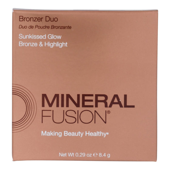 Cozy Farm - Mineral Fusion Luster Bronzer Duo, 0.29 Oz