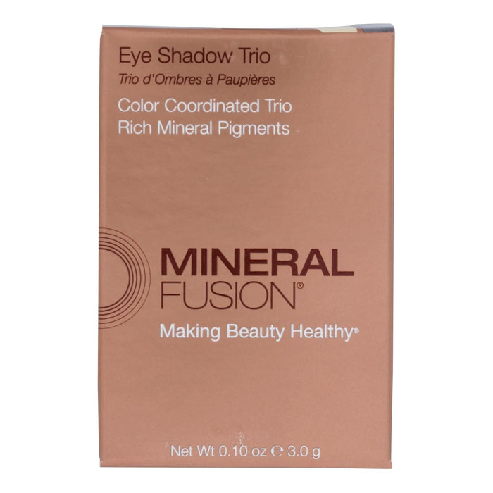 Cozy Farm - Mineral Fusion Eye Shadow Trio - Sultry - 0.1 Oz