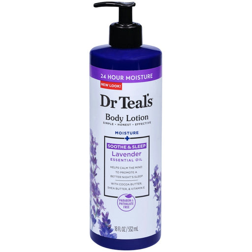Dr Teal's Dr Teal's Moisture + Soothing Lavender Body Lotion 18 Fl Oz Lotion & Moisturizer