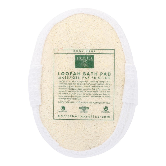 Cozy Farm - Earth Therapeutics Loofah Bath Pad For Exfoliating & Deep Cleansing