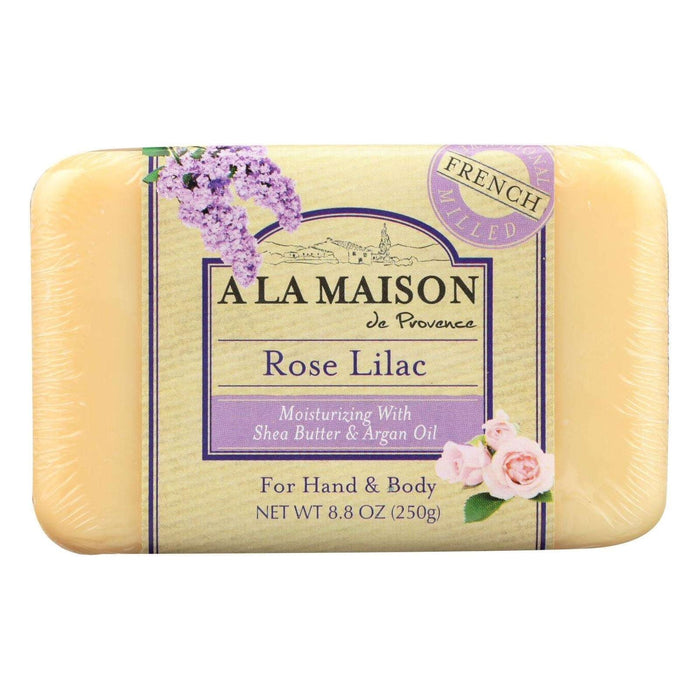 A La Maison Rose Lilac Bar Soap (8.8 Oz.)