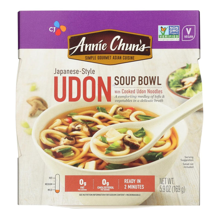 Annie Chun's Udon Soup Bowl (Pack of 6) - 5.9 Oz.